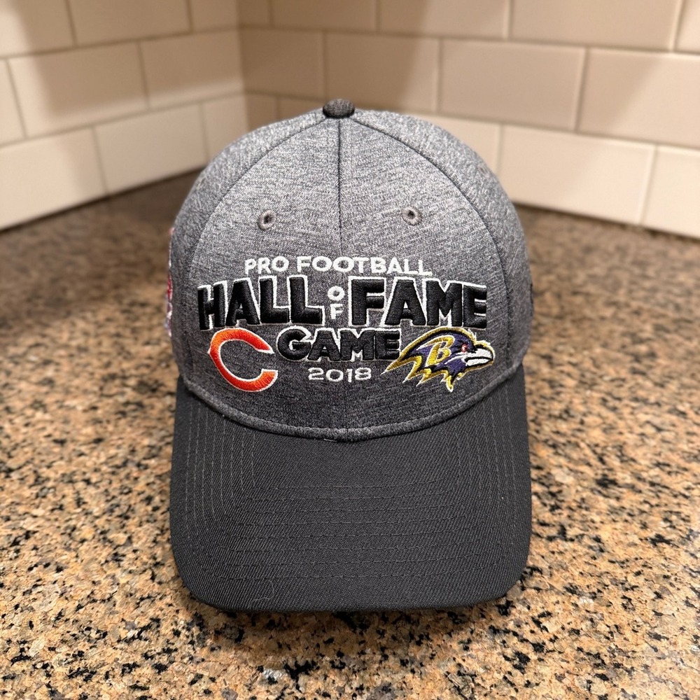 Bears Ravens 2018 Hall of Fame Game New Era 9FORTY Adjustable Hat